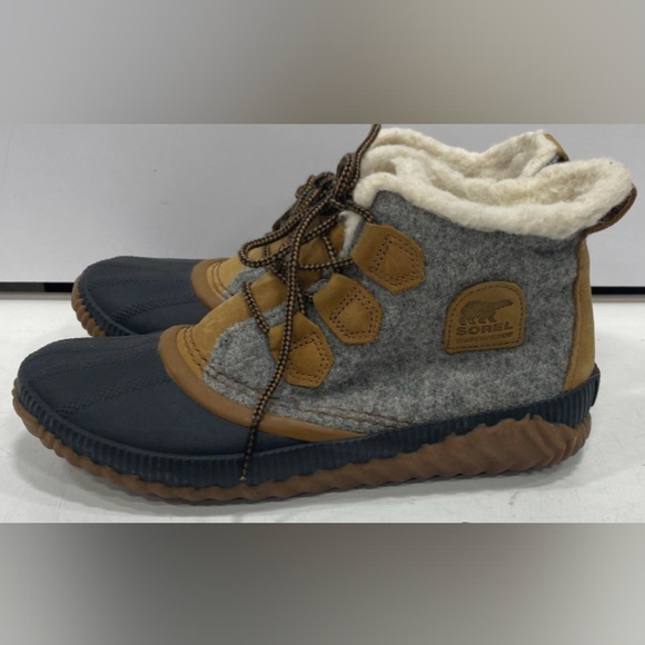 Sorel Out N About Plus Felt Waterproof Boots Size 9 Used Exc MSRP $120 - Picture 6 of 8